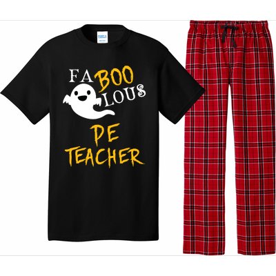 Faboolous Pe Teacher Halloween Physical Education Funny Pajama Set