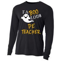 Faboolous Pe Teacher Halloween Physical Education Funny Cooling Performance Long Sleeve Crew