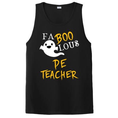 Faboolous Pe Teacher Halloween Physical Education Funny PosiCharge Competitor Tank