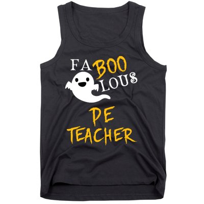 Faboolous Pe Teacher Halloween Physical Education Funny Tank Top