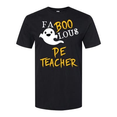 Faboolous Pe Teacher Halloween Physical Education Funny Softstyle CVC T-Shirt