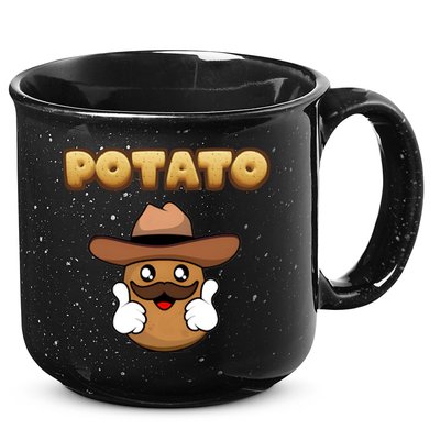 Funny Potato Tees Is Potato 15oz Campfire Ceramic Mug