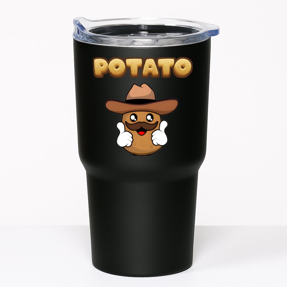 Funny Potato Tees Is Potato Tumbler