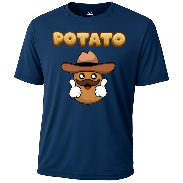 Funny Potato Tees Is Potato Cooling Performance Crew T-Shirt