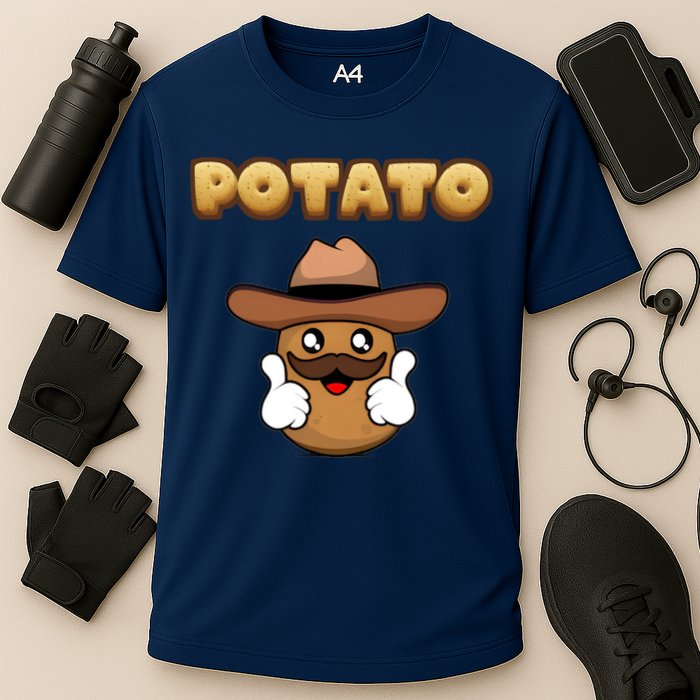 Funny Potato Tees Is Potato Cooling Performance Crew T-Shirt