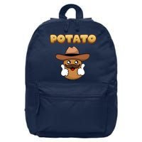 Funny Potato Tees Is Potato 16 in Basic Backpack