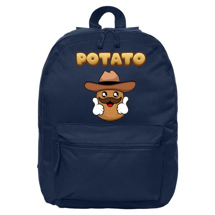 Funny Potato Tees Is Potato 16 in Basic Backpack