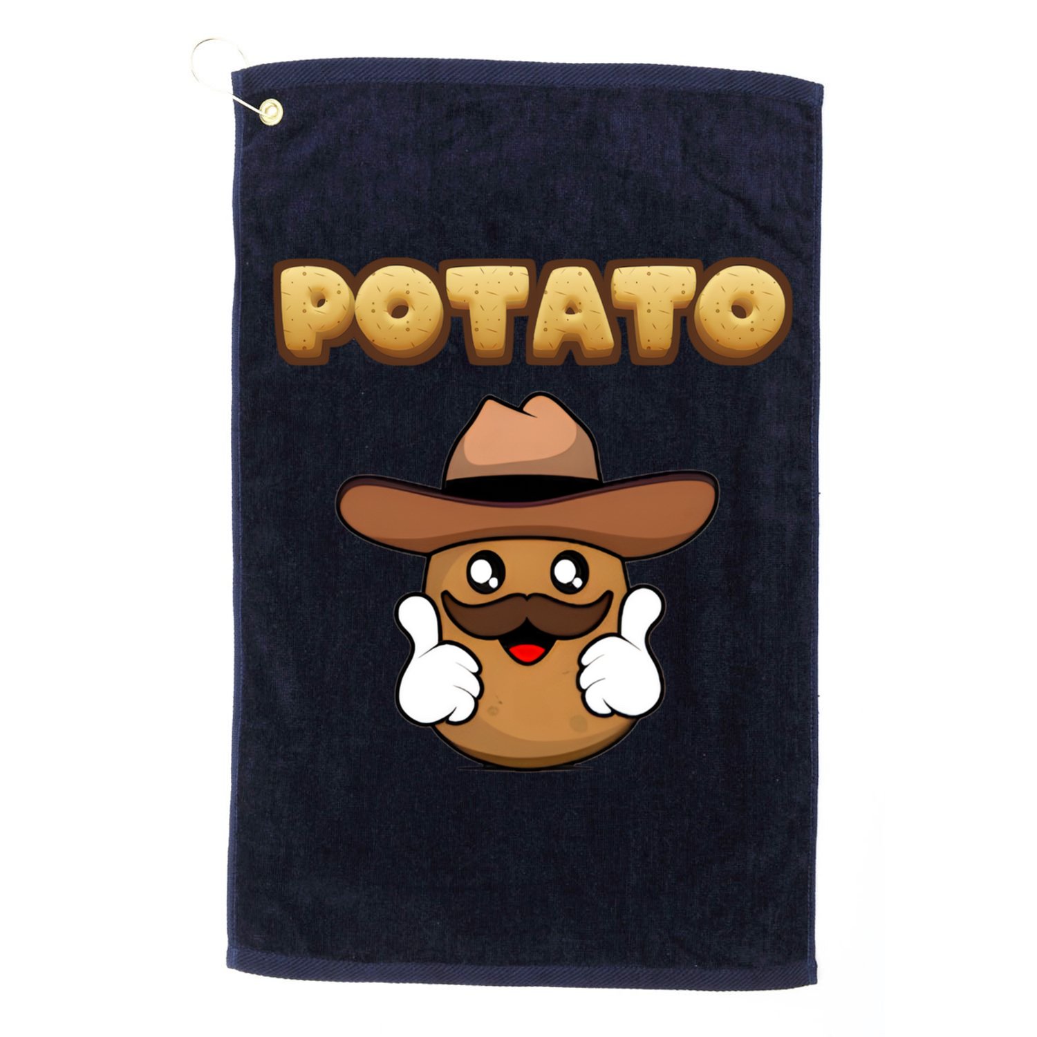 Funny Potato Tees Is Potato Golf Towel