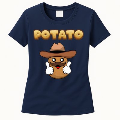 Funny Potato Tees Is Potato Womens T-Shirt