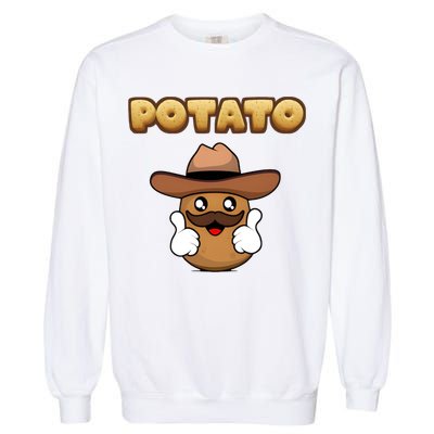 Funny Potato Tees Is Potato Garment-Dyed Sweatshirt