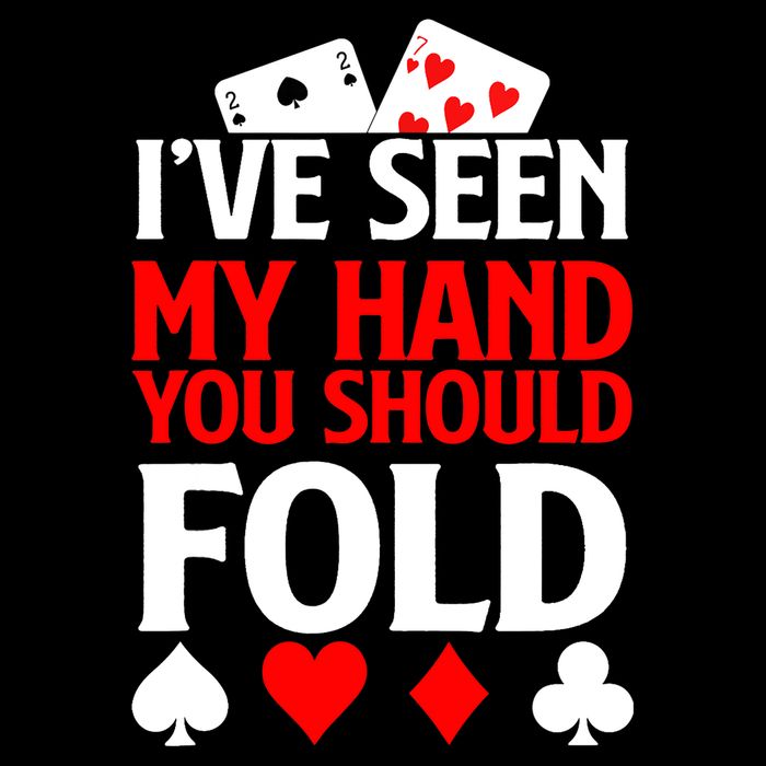 Funny Poker - Texas Holdem Lucky Poker Cooling Performance Crew T-Shirt