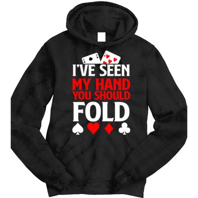 Funny Poker - Texas Holdem Lucky Poker Tie Dye Hoodie