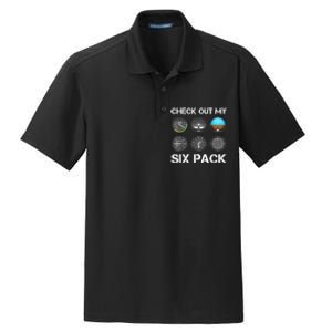 Funny Pilot Top Airplane Six Pack Flight Instruments Gift Dry Zone Grid Polo