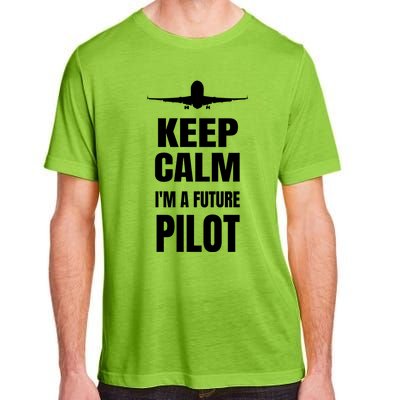 Future Pilot Tee Pilot In Progress Flight School Student Great Gift Adult ChromaSoft Performance T-Shirt