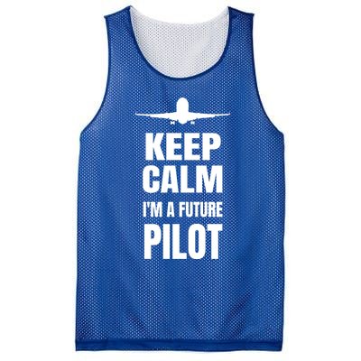 Future Pilot Tee Pilot In Progress Flight School Student Great Gift Mesh Reversible Basketball Jersey Tank