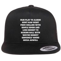 Fair Play To Aaron Hunt Man Went From Chilling With Simple Simon And Luke Bennet Flat Bill Trucker Hat