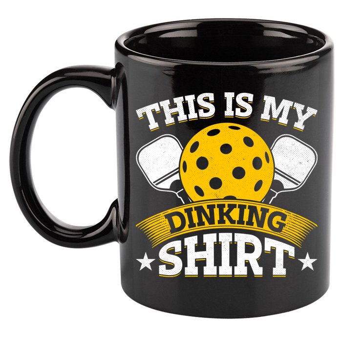 Funny Pickleball This Is My Drinking Pickleball 11oz C Handle Ceramic Mug