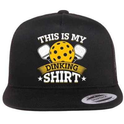 Funny Pickleball This Is My Drinking Pickleball Flatbill Hat