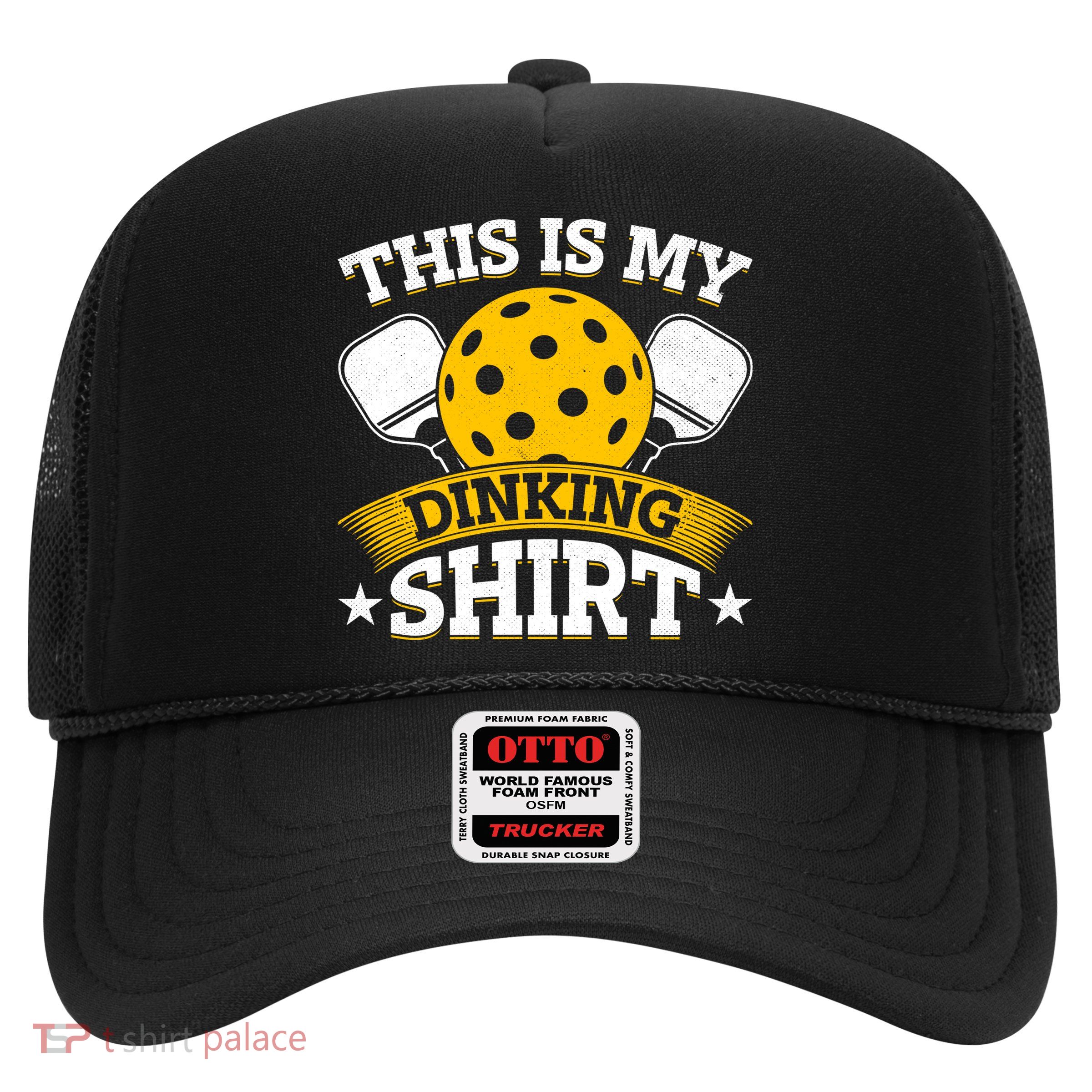 Funny Pickleball This Is My Drinking Pickleball Trucker Hat
