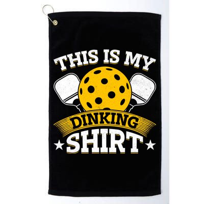 Funny Pickleball This Is My Drinking Pickleball Golf Towel