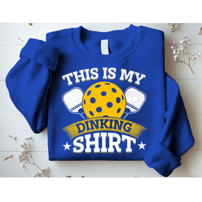 Funny Pickleball This Is My Drinking Pickleball Sweatshirt