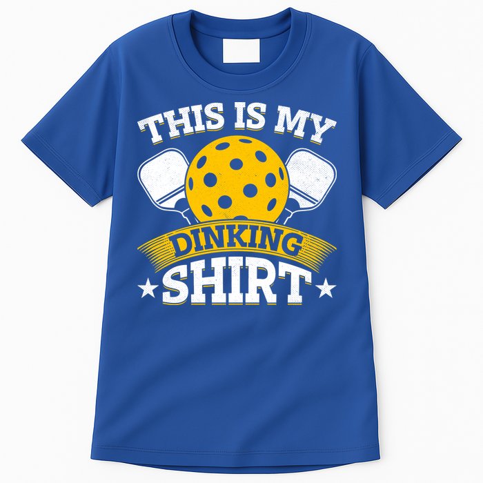 Funny Pickleball This Is My Drinking Pickleball Tall T-Shirt