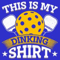 Funny Pickleball This Is My Drinking Pickleball Tall T-Shirt