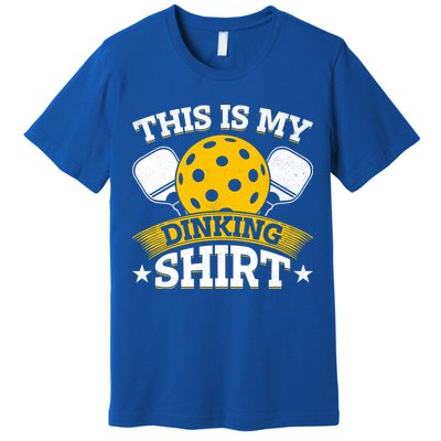 Funny Pickleball This Is My Drinking Pickleball Premium T-Shirt