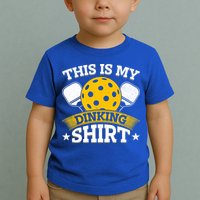 Funny Pickleball This Is My Drinking Pickleball Toddler T-Shirt