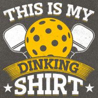 Funny Pickleball This Is My Drinking Pickleball Cotton Canvas Backpack