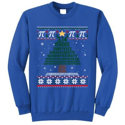 Funny Pi Tree Christmas Math Teacher Ugly Sweater Funny Gift Sweatshirt