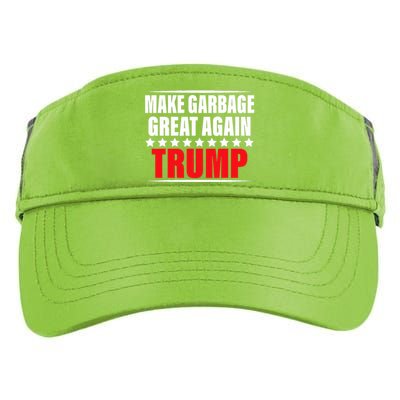 Funny Pro Trump Make Garbage Great Again Adult Drive Performance Visor