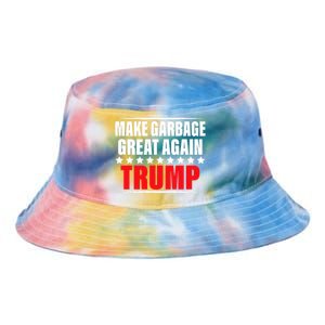 Funny Pro Trump Make Garbage Great Again Tie Dye Newport Bucket Hat