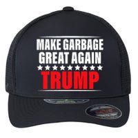 Funny Pro Trump Make Garbage Great Again Flexfit Unipanel Trucker Cap