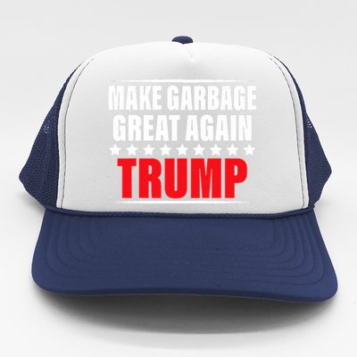 Funny Pro Trump Make Garbage Great Again Trucker Hat