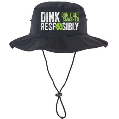 Funny Pickleball Team Clothing Dink Responsibly Legacy Cool Fit Booney Bucket Hat