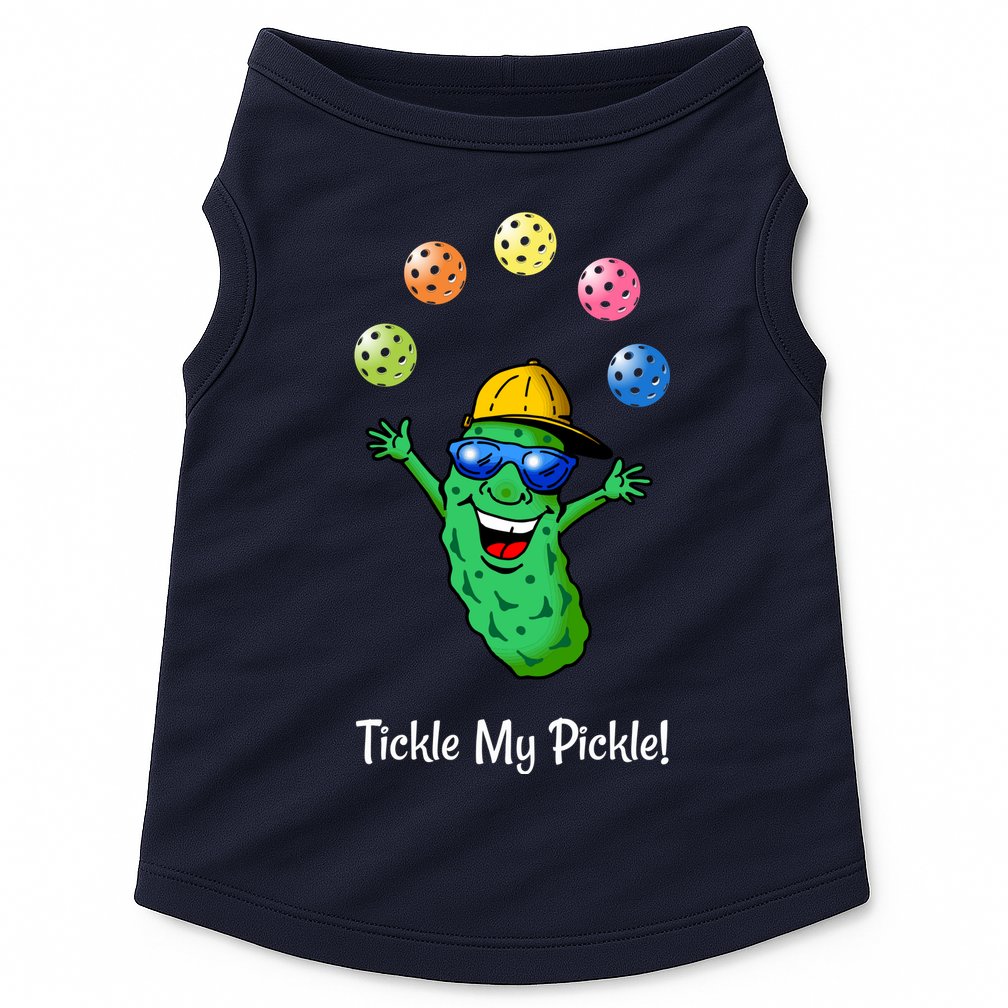 Fun Pickleball, Tickle My Pickle, Juggling Pickleballs Doggie Tank