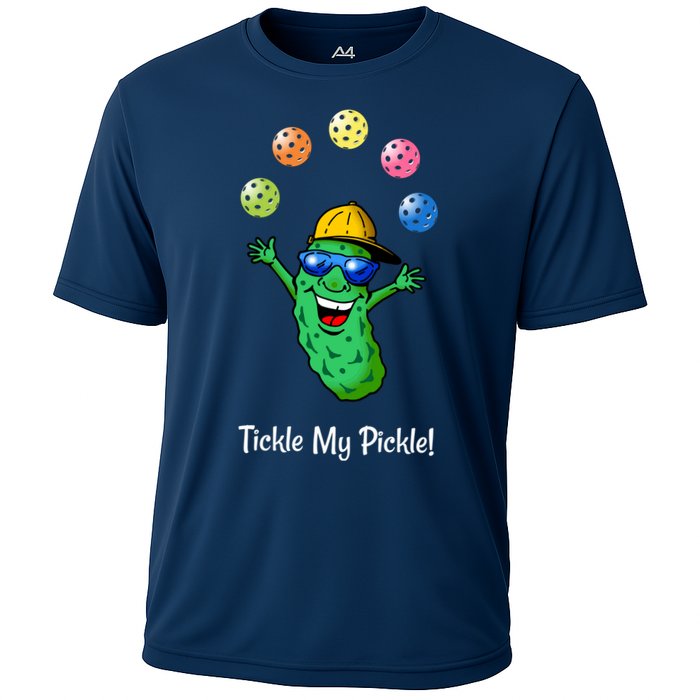 Fun Pickleball, Tickle My Pickle, Juggling Pickleballs Performance Shirt