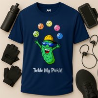 Fun Pickleball, Tickle My Pickle, Juggling Pickleballs Performance Shirt