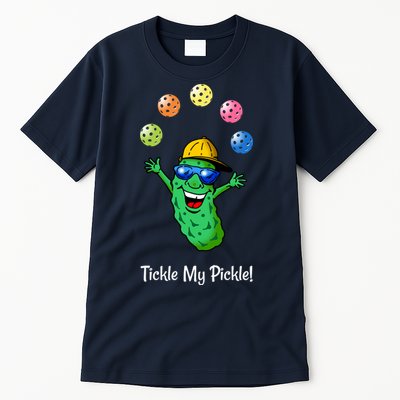 Fun Pickleball, Tickle My Pickle, Juggling Pickleballs Tall T-Shirt