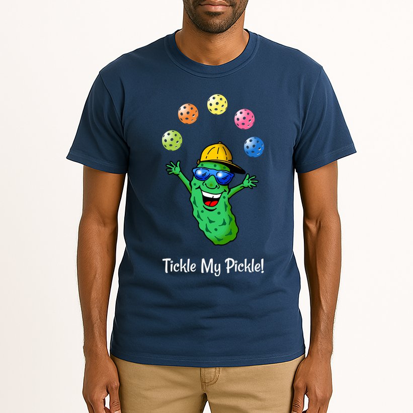 Fun Pickleball, Tickle My Pickle, Juggling Pickleballs Tall T-Shirt