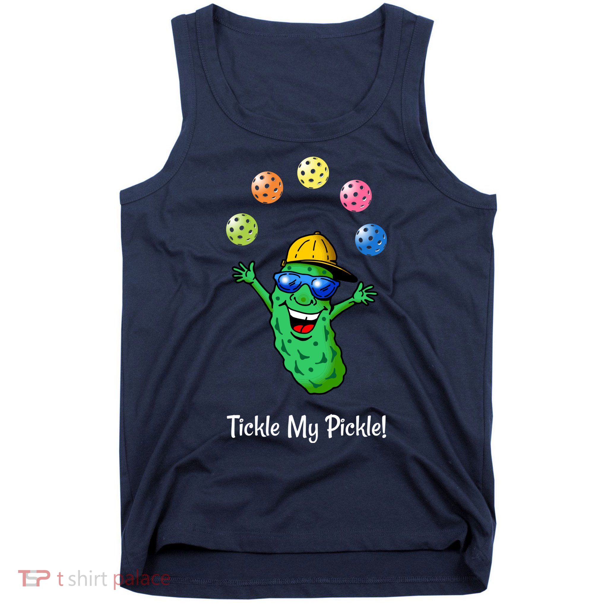 Fun Pickleball, Tickle My Pickle, Juggling Pickleballs Tank Top