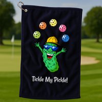 Fun Pickleball, Tickle My Pickle, Juggling Pickleballs Golf Towel
