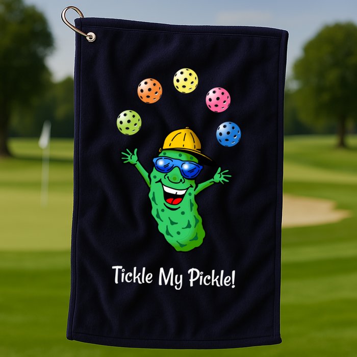 Fun Pickleball, Tickle My Pickle, Juggling Pickleballs Golf Towel