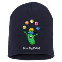 Fun Pickleball, Tickle My Pickle, Juggling Pickleballs Short Acrylic Beanie