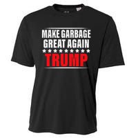 Funny Pro Trump Make Garbage Great Again Gift Cooling Performance Crew T-Shirt