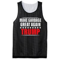 Funny Pro Trump Make Garbage Great Again Gift Mesh Reversible Basketball Jersey Tank