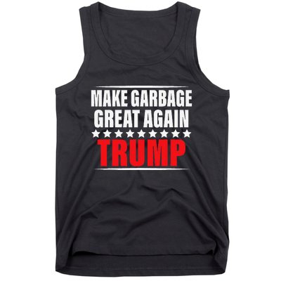 Funny Pro Trump Make Garbage Great Again Gift Tank Top