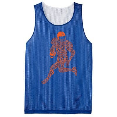 Football Player Typography Gift Mesh Reversible Basketball Jersey Tank