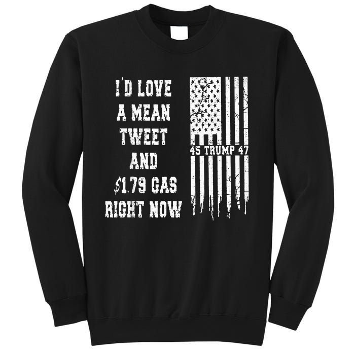 Funny Pro Trump Fathers Day Gas Prices Mean Tweets July 4th Sweatshirt